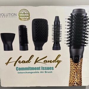 Head Kandy Leopard Print Interchangeable Air Brush